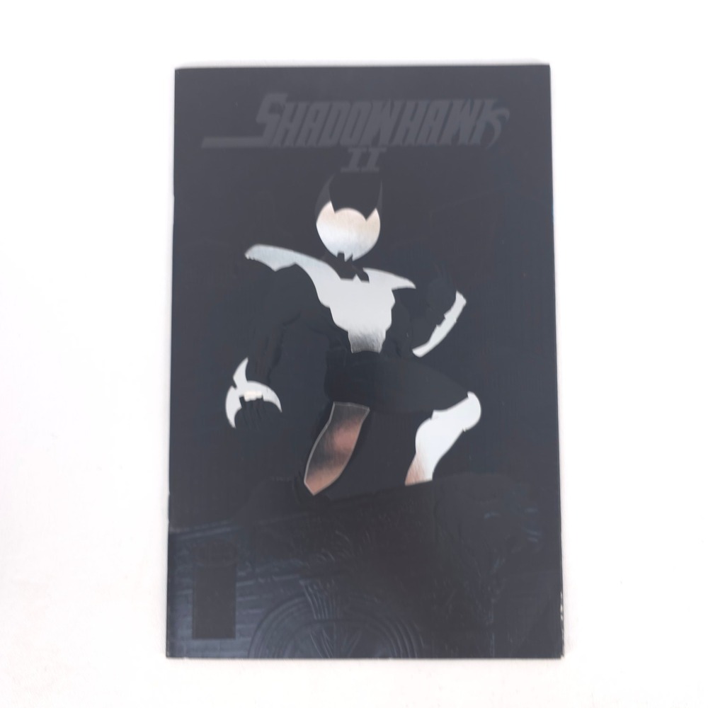ShadowHawk II No. 1 Image Comics 1993 Foil Cover Jim Valentino Chance Wolf Nerd